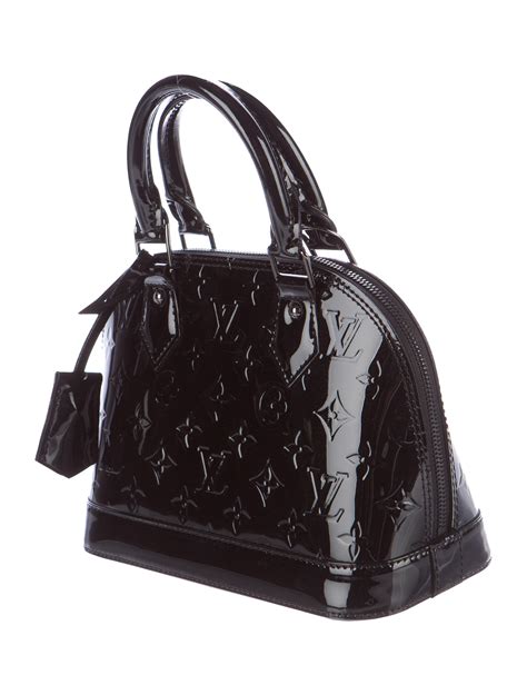 lv monogram vernis alma bag|alma bb monogram vernis leather.